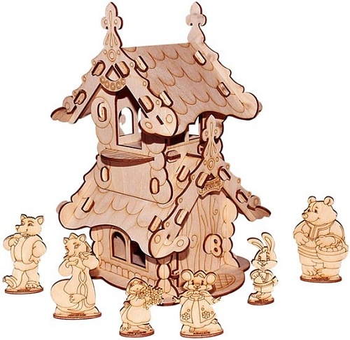 3Д-пазл Paremo Теремок PE120-08