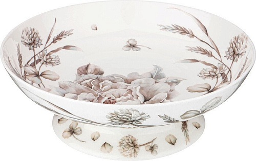 Ваза для фруктов Lefard Белый цветок 86-2435