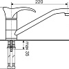 Смеситель ZorG Elegant (слоновая кость)