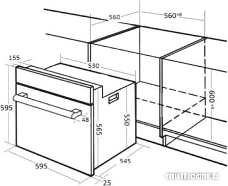 Духовой шкаф KUPPERSBERG SR 669 B