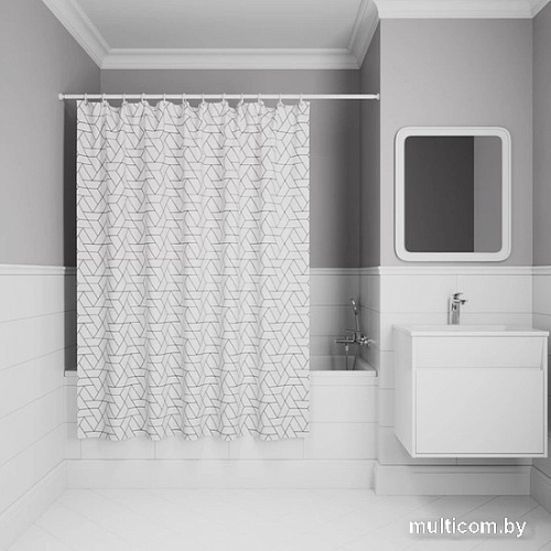 Шторка-занавеска для ванны IDDIS Basic BB01P18i11