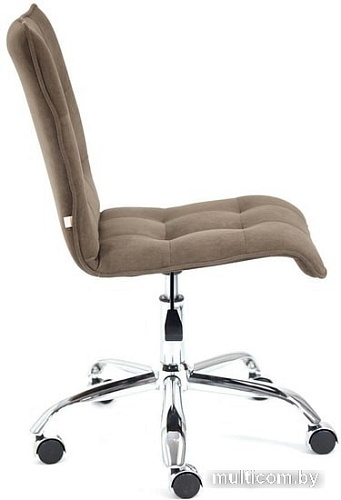 Кресло TetChair Зеро (флок, коричневый)