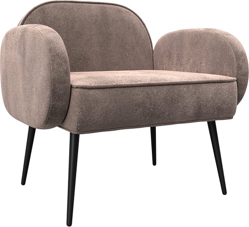 Интерьерное кресло Лига диванов Лига-086 132437 (велюр Tower 05 бежевый)