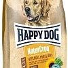 Сухой корм для собак Happy Dog NaturCroq Gefluegel Pur &amp; Reis 4 кг