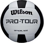 Волейбольный мяч Wilson Pro Tour Vb WTH20119X (5 размер, белый/черный)