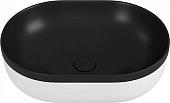 Умывальник Teymi Solli 48 Duo Artceramic T50388 (черно-белый матовый)
