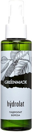 GreenMade Гидролат для лица Береза для жирной, комбинированной и проблемной кожи (110 мл)