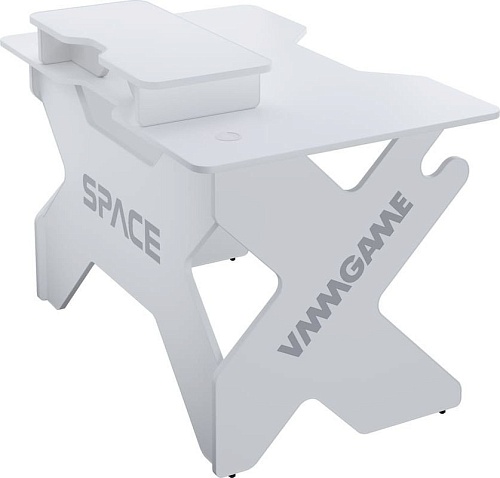 Геймерский стол VMM Game Space 120 Light белый BASE ST-1-BS-1-WWE-120SET