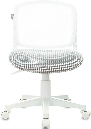 Компьютерное кресло Бюрократ CH-W296NX (белый TW-15 гусиная лапка Morris-1)