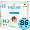 Трусики-подгузники Momi Comfort Care NB 0-5кг (86шт)