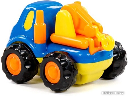 Игрушечный транспорт Полесье Автомобиль-эвакуатор инерционный Патрик 88949