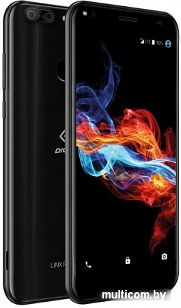 Смартфон Digma Linx Rage 4G (черный)