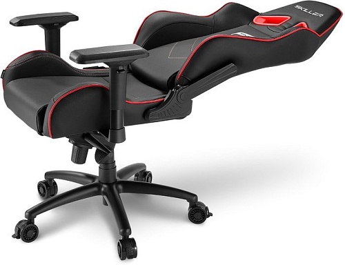 Кресло Sharkoon Shark Skiller SGS3 BK/RD (черный/красный)