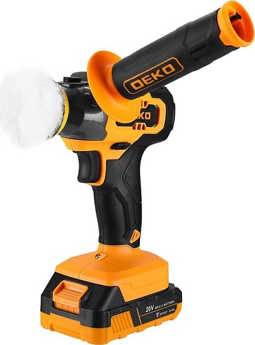 Полировальная машина Deko CP20 084-1085 (с 1-им АКБ)