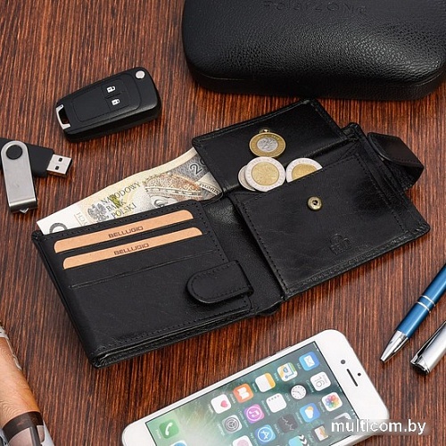 Кошелек Bellugio DM-123R-035 (черный)