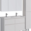 Lemark Шкаф с зеркалом Universal 120 LM120ZS-U (белый глянец)