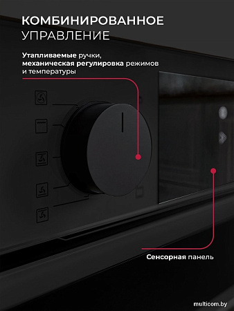 Электрический духовой шкаф LEX EDP 610 BL Wide Series