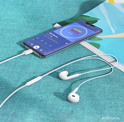 Наушники Borofone BM100 Max USB Type-C (белый)