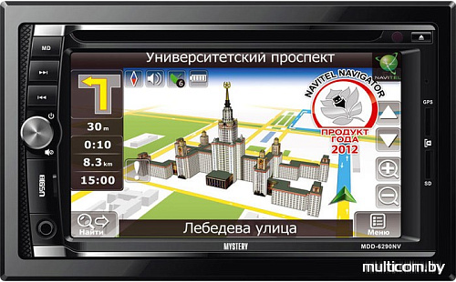 СD/DVD-магнитола Mystery MDD-6290NV