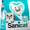 Наполнитель для туалета Sanicat Clumping White Cotton Fresh 10л