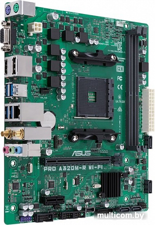 Материнская плата ASUS Pro A320M-R Wi-Fi/CSM