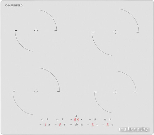 Варочная панель MAUNFELD CVI604EXWH