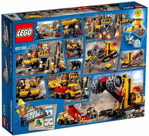 Конструктор LEGO City 60188 Площадка для горнодобывающих работ