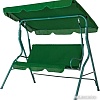 Садовые качели National Tree Company Simple с тентом К-1 DS-186 (зеленый)