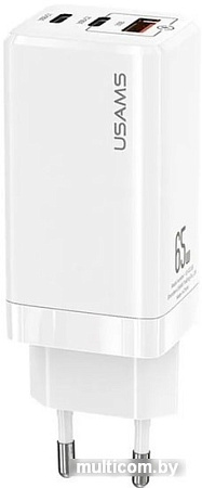 Сетевое зарядное Usams US-CC110 (белый)