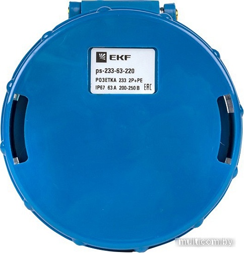 Розетка промышленная EKF PROxima ps-233-63-220
