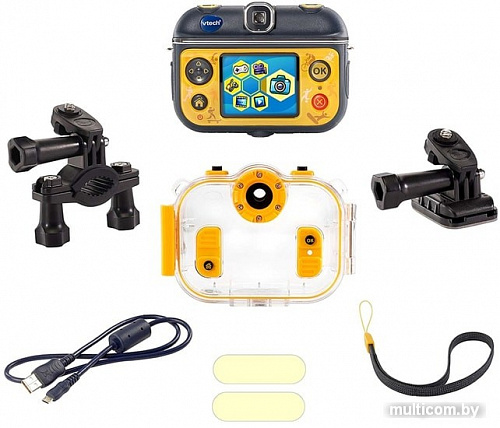 Экшен-камера VTech Kidizoom Action Cam 180 (черный/желтый)