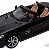 Легковой автомобиль Bburago Mercedes-Benz SLS AMG Cabrio 18-43035 (черный)