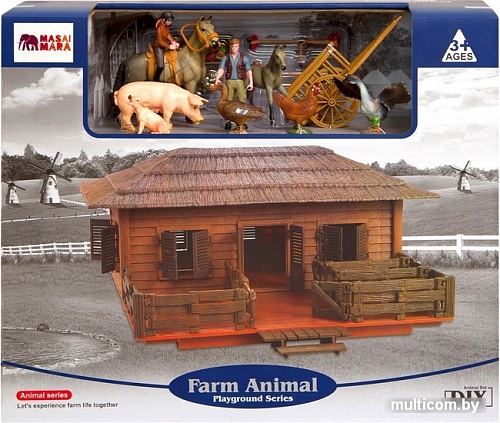 Игровой набор Masai Mara На ферме ММ205-043