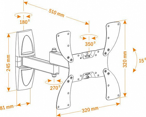 Кронштейн Holder LCDS-5046