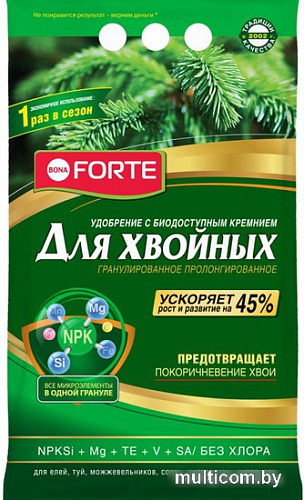 Удобрение Bona Forte Хвойное весна BF23010691 (10 кг)