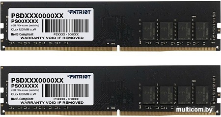 Оперативная память Patriot Signature Line 2x8GB DDR4 PC4-25600 PSD416G3200K