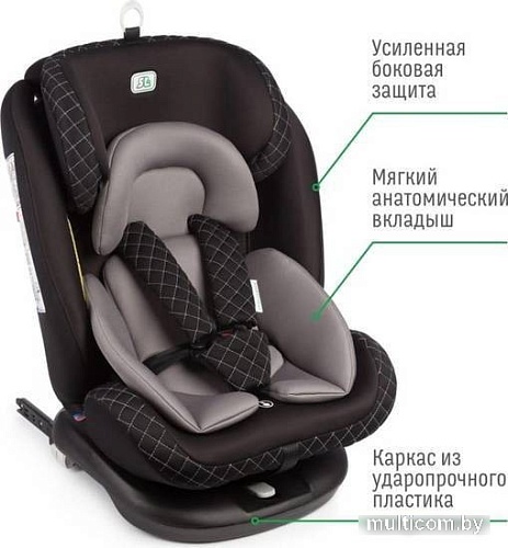Детское автокресло Smart Travel Boss Isofix (черный)