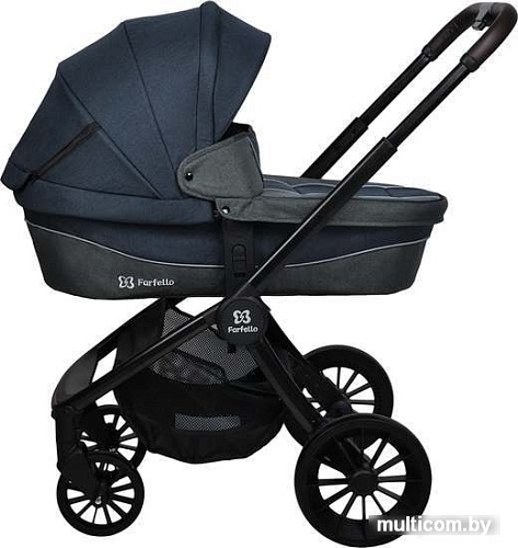 Универсальная коляска Farfello Baby shell BBS-12 (2 в 1, синий)