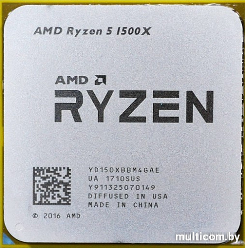 Процессор AMD Ryzen 5 1500X