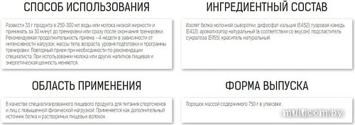 Протеин Binasport Supreme Whey Protein (750г, шоколад)