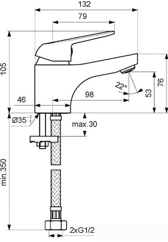 Смеситель Vidima Fine BA384AA