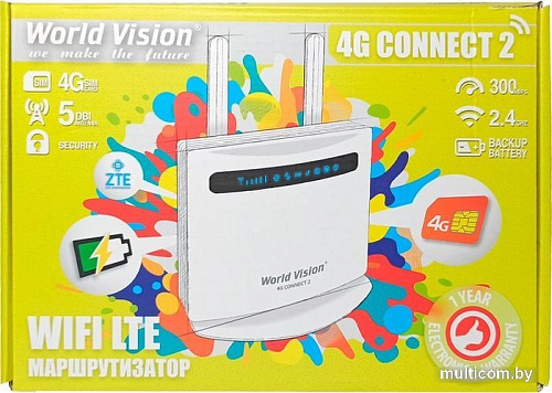 4G Wi-Fi роутер World Vision 4G Connect 2
