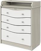 Детский комод Атон Мебель Kristoff МДФ (шимо светлый/белый)