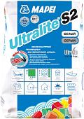 Клей для плитки Mapei Ultralite S2 (15 кг, серый)