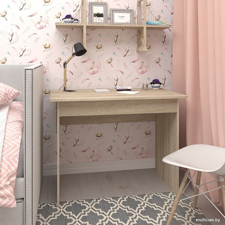 Стол Кортекс-мебель Эльф 100-1ш (дуб сонома)