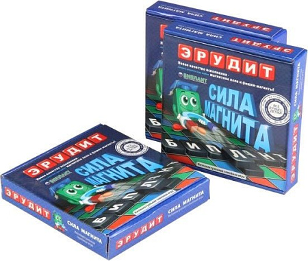 Настольная игра Биплант Эрудит. Сила магнита