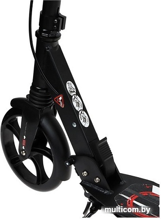 Двухколесный детский самокат Graffiti 1738611 (черный)