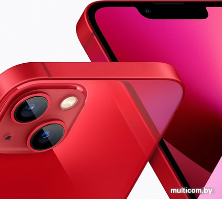 Смартфон Apple iPhone 13 mini 256GB (красный)