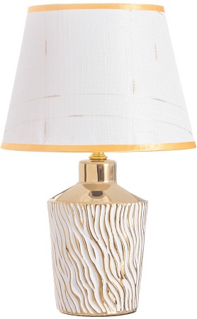 Торшер Risalux Ирене 10418639 (белый/золото)