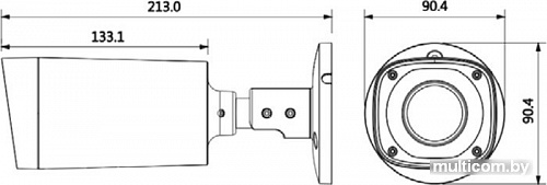 CCTV-камера Dahua DH-HAC-HFW1100RP-VF-S3